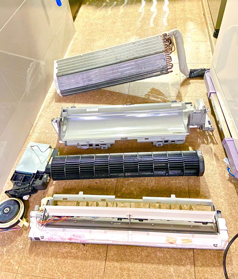 chemical overhaul aircon new cool